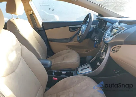 2011 Hyundai Elantra Gls from USA, damaged, VIN 5NPDH4AE2BH019151